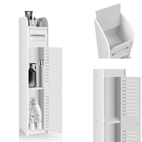 Tier narrow bathroom storage - narrow,