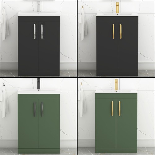 Floor standing vanity unit - standing,