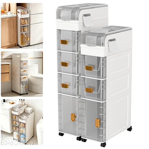 Slimline bathroom storage - bathroom,