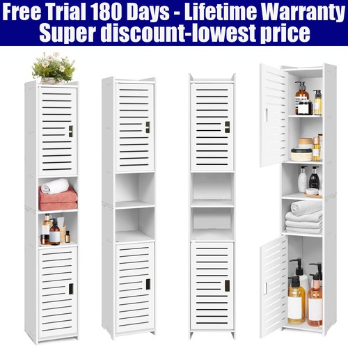 Tall bathroom cabinet - cabinet, storage