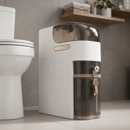 Free standing slim bathroom - slim,