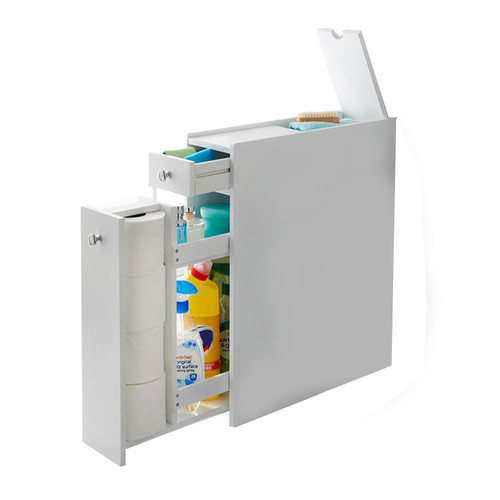 Bathroom slim floor cabinet - slim,