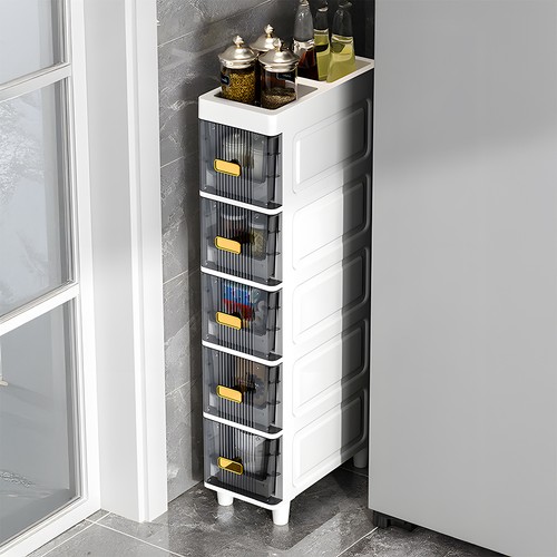 Slim storage cabinet narrow - cabinet,