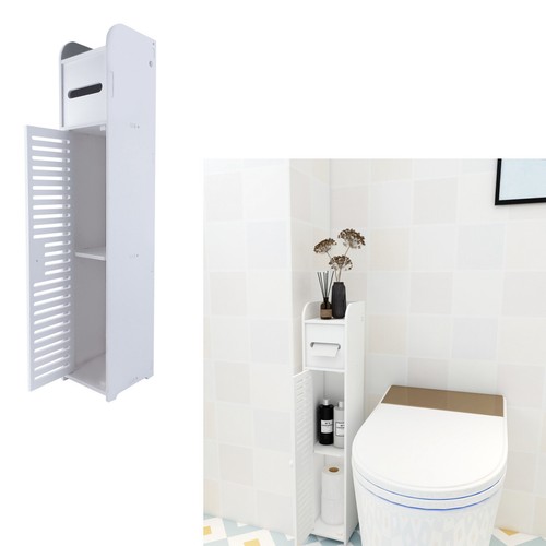 Slim white pvc - white, bathroom