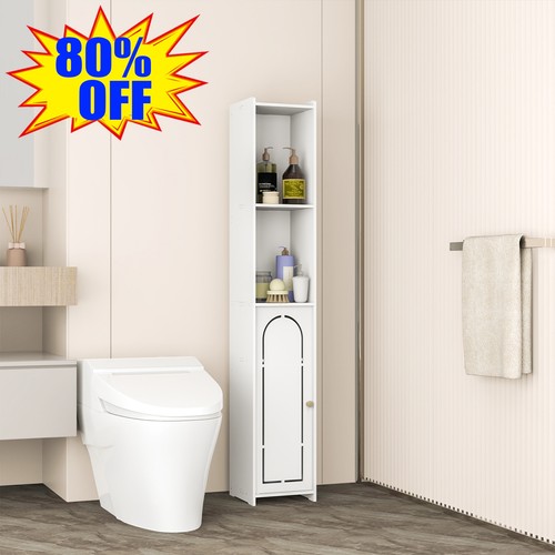 Bathroom storage cabinet tall - bathroom,