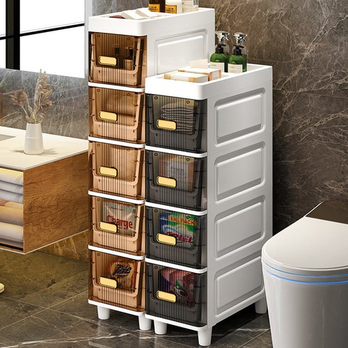 Slimline bathroom storage - bathroom,